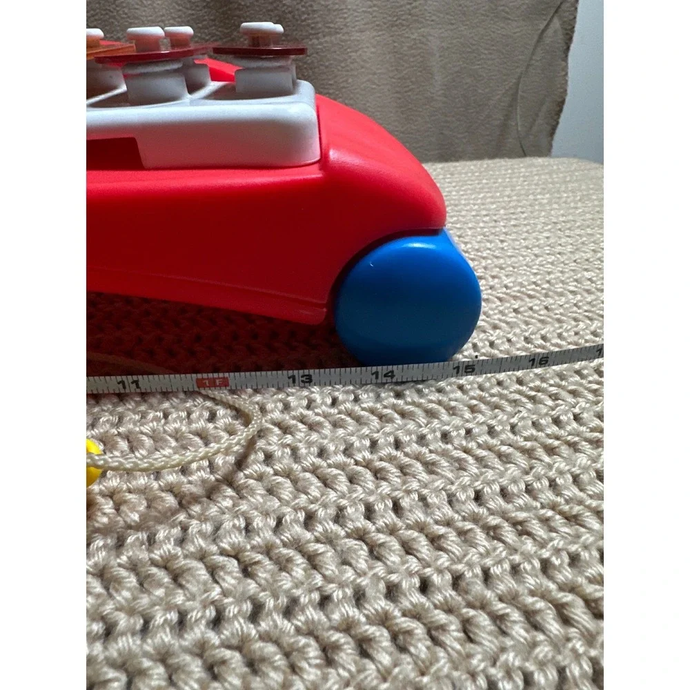 Vintage Little Tikes Tap-a-Tune Xylophone Rainbow Musical Pull Toy Red 612171